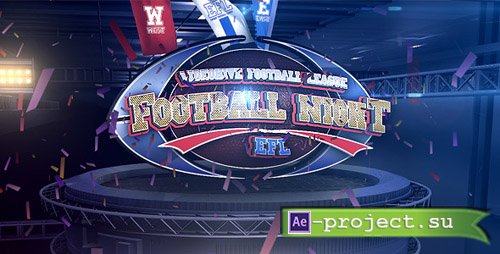 Videohive Football Night V.2  - Project for After Effects