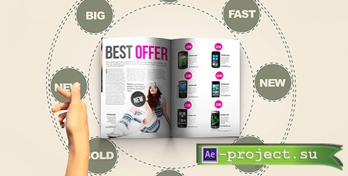 Videohive In Magazine - Project for After Effects