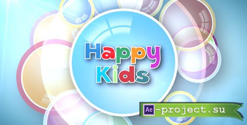 Videohive Happy Kids Opener - Project for After Effects