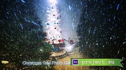 Videohive Christmas Tree Photo Gallery - Project for After Effects