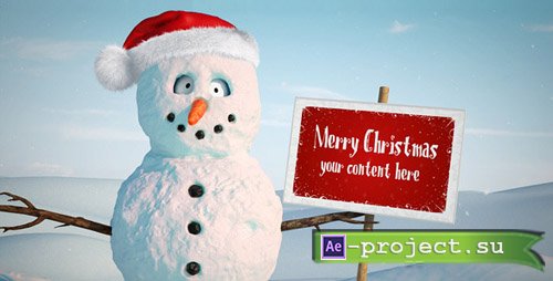 Videohive Christmas Bobby - Project for After Effects