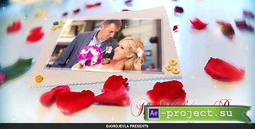 Videohive The Wedding Roses - Project for After Effects