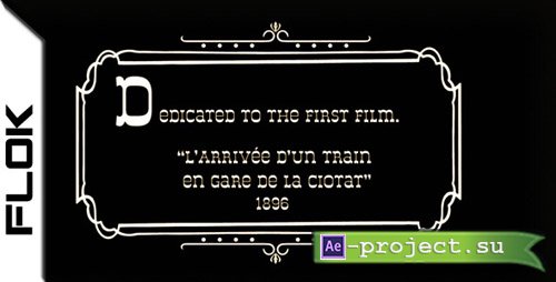 Videohive First Film - Project for After Effects
