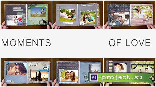 Videohive: Moments Of Love - Project for After Effects