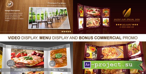 Videohive New Restaurant Presentation - Project for After Effects