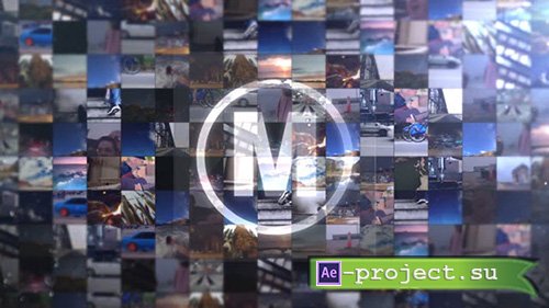 Motion Array: Video Wall Intro - After Effects Template
