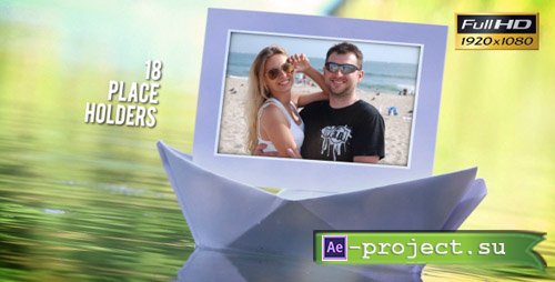Videohive: Paper Boats Gallery - Project for After Effects