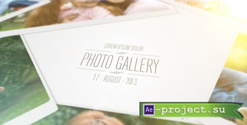 Videohive: Photo Gallery 5359262 - Project for After Effects