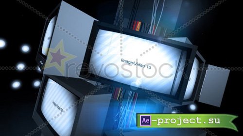 RevoStock: Retro TV Presentation - Project for After Effects