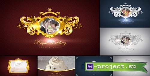 Videohive: Royal Wedding Vintage Elegant Pack - Project for After Effects