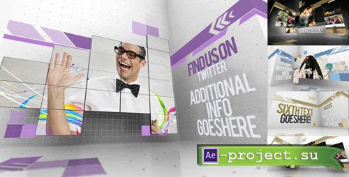 Videohive: Creative Video Wall Presentation - Project for After Effects