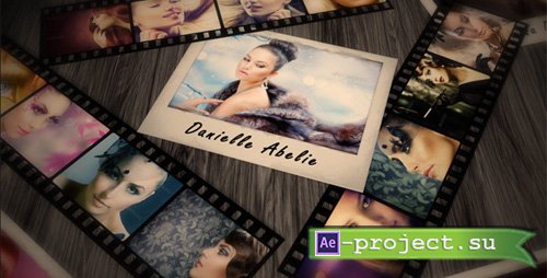 Videohive: Dramatic Filmstrip Photos - Project for After Effects