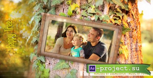 Videohive: Happy Tree Family Gallery - Project for After Effects
