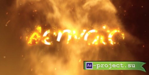 Videohive: Fire Logo Reveal 02 - Project for After Effects