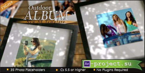 Videohive: My Outdoor Album - Project for After Effects