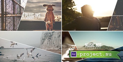 Videohive: Line Slideshow - Project for After Effects