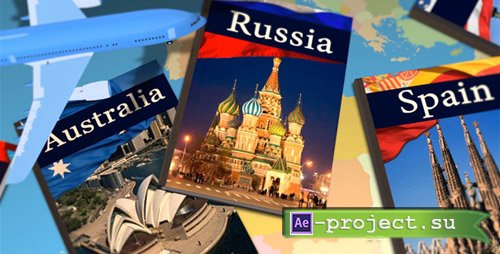 Videohive: Travel Memoirs Photo Album - Project for After Effects