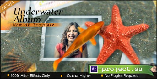 Videohive: Underwater Album - Project for After Effects
