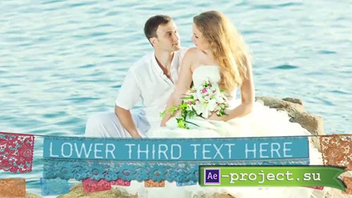 Videohive: Wedding Paper Banners - Project for After Effects