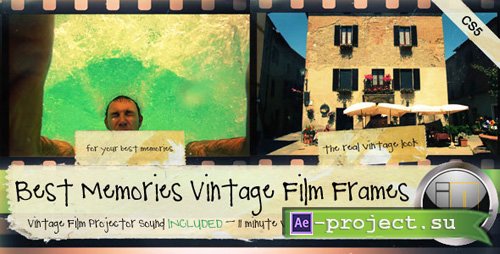 Videohive: Best Memories Vintage Film Frames - Project for After Effects