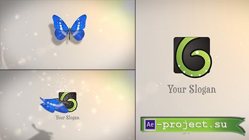 Videohive: Butterfly Logo Reveal 6063266 - Project for After Effects