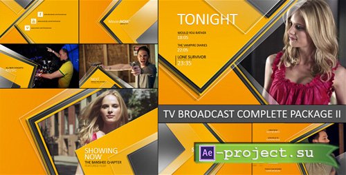 Videohive: TV Broadcast Complete Package II - Project for After Effects