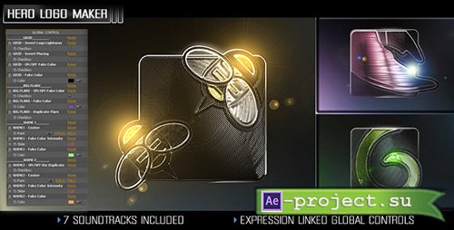 Videohive: Hero Logo Maker - Project for After Effects