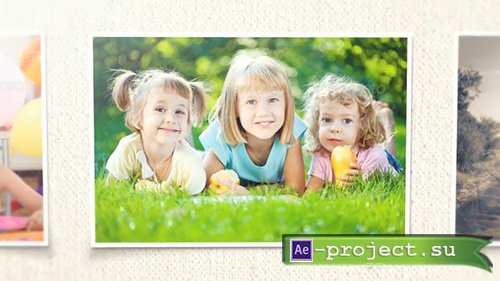 Videohive: Look Back Photo Slideshow Maker - Project for After Effects