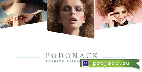 Videohive: Podonack Fashion Sliding Show - Project for After Effects