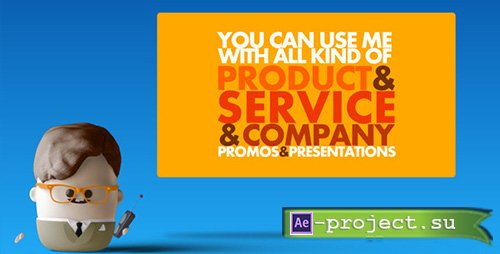 Videohive: Animated Promo Presenter - After Effects Project  