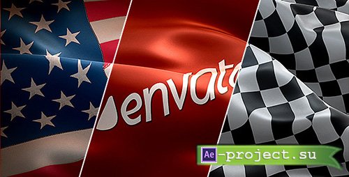 Videohive: Custom Flags - Project for After Effects