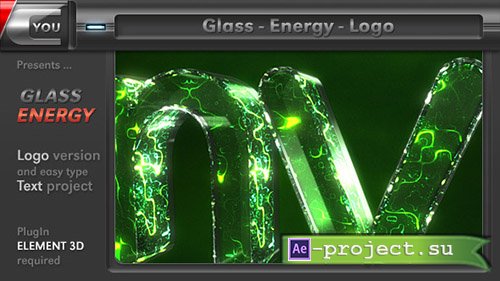 Videohive: Glass Energy Logo - Project for After Effects