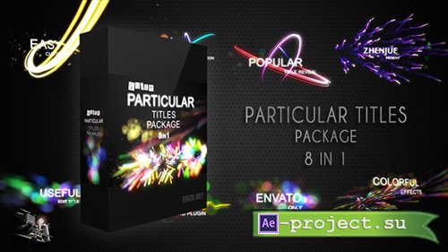 Videohive: Quick Particular Titles Package - Project for After Effects