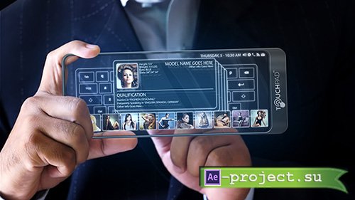 Videohive: Future Touch Pad - Project for After Effects