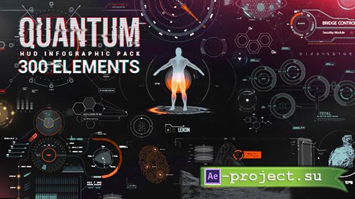 Videohive: Quantum HUD Infographic - Project for After Effects