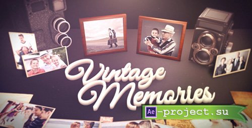 Videohive: Vintage Unique Moments - Project for After Effects