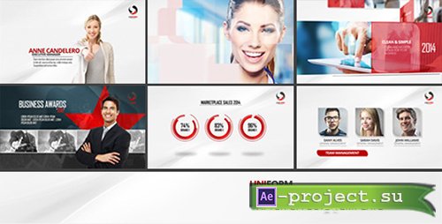 Videohive: Uniform - Corporate Video Package - Project for After Effects