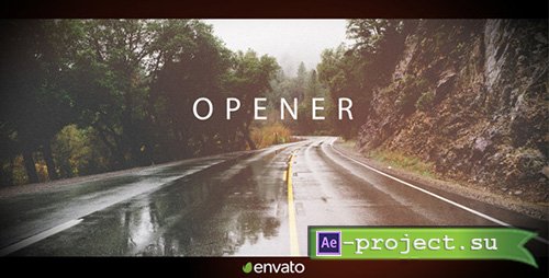 Videohive: Simple Clean Opener - Project for After Effects