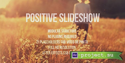 Videohive: Positive Slideshow - Project for After Effects