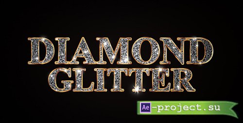 Videohive: Diamond Glitter Titles - Project for After Effects