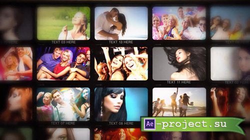 Motion Array: Contact Sheet - After Effects Template
