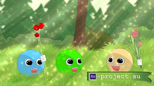 Pond5: Happy Birthday Balls - Project for After Effects