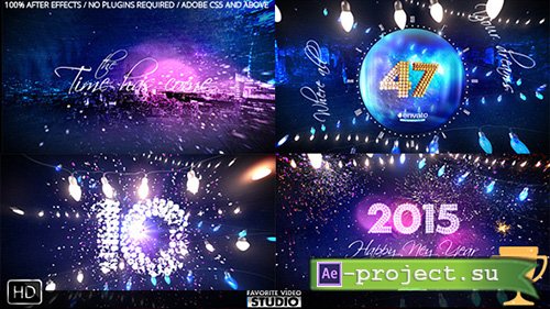 Videohive: New Year Eve Party Countdown 2016 - Project for After Effects