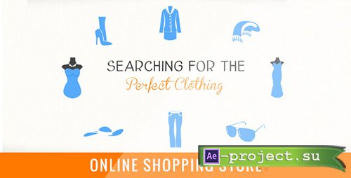 Videohive: Online Shopping Store - Project for After Effects