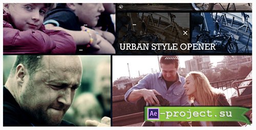 Videohive: Urban Style Opener - Project for After Effects