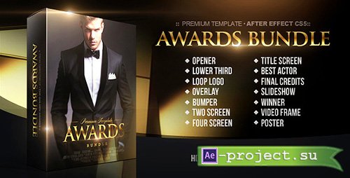 Videohive: Awards Bundle - Project for After Effects