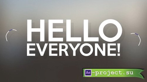 Videohive: Stroke Titles - Project for After Effects