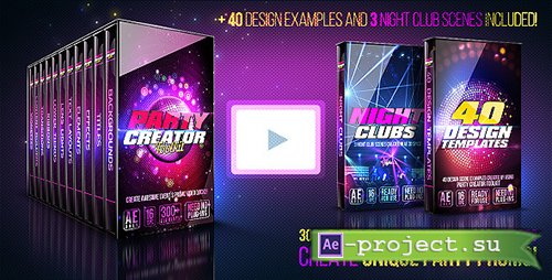 Videohive: Party Creator Toolkit - Project for After Effects