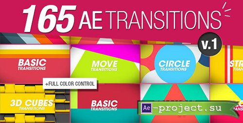 3d Transitions V1 After Effects Template Free Download