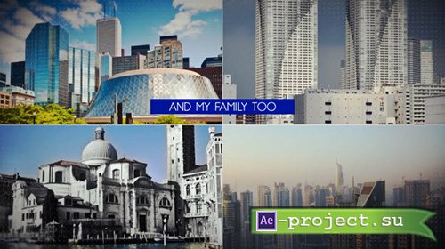 Motion Array: Square Slideshow - After Effects Template